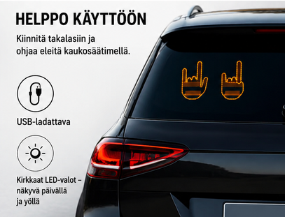 GlowAuto - Auto LED-käsi